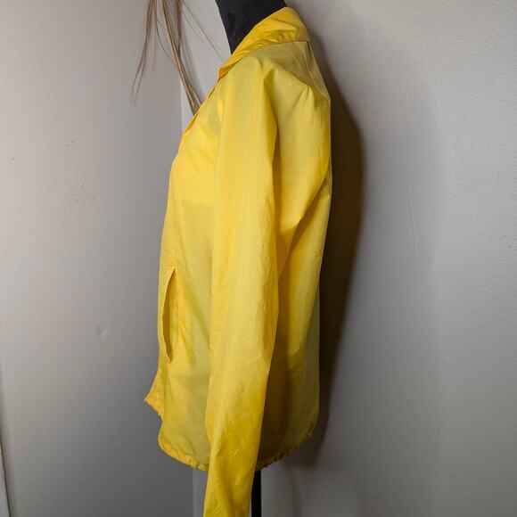 PLA-JAC by Dunbrooke Yellow vintage windbreaker jacket - Picture 3 of 6